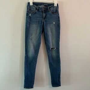 Old Navy Rockstar Mid Rise Jeans Size 2